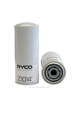 Warranty Included Ryco Heavy Duty Spin-On Fuel Filter - Z1014