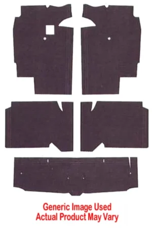 Sound Deadener Tar Rubber for 1961-1964 Pontiac Bonneville 2 Door Hardtop Hot Picks