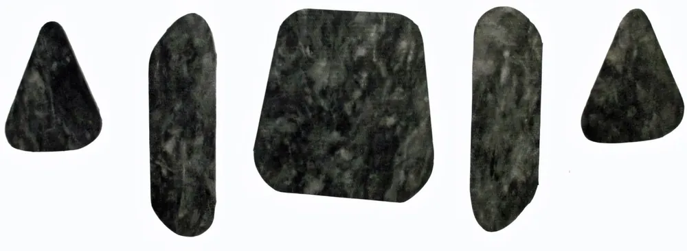 Hood Insulation Pad Flat Fiberglass 5Pc for 1967-67 Chevy Chevelle Grey/Black Editor’s Pick