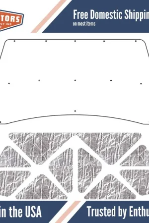 Rear Cab Insulation Kit for 1994-2001 Dodge Truck Regular Cab Wholesale