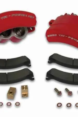 SSBC Direct Bolt-On Force 10 Tri-Power HD 3-Piston Aluminum Calipers & Pads - Front - A187-4 Limited Edition