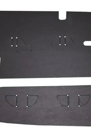 Trunk Floor Filler Board Panel 2pc for 1972-1973 Ford Torino 2/4 Door Cardboard Trending