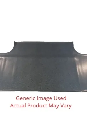 Trunk Floor Mat Cover for 1960-1962 Plymouth Valiant 2-Door Hardtop (Hash Print) While Supplies Last