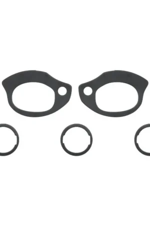 Door Handle Gaskets & Lock Cylinder Set 7 Pieces for 1967-1969 Chevrolet Camaro Time-Limited