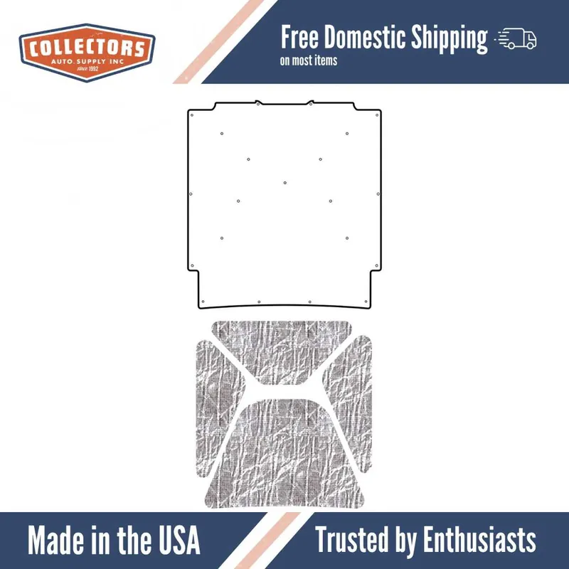 Get Yours Under Hood Cover for 1964-1966 Ford Mustang Car