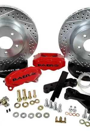 Baer Brakes 4261418R Baer Brakes 13" SS4 Front Brake Kit, Red, SDZ, Std. Studs Wholesale