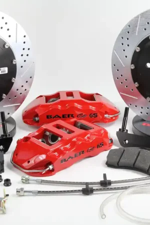 Baer Brakes 4302080HO-1 Baer Brakes 14" Extreme+ Rear Brake Kit, Hugger Orange, Slot Best Price