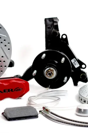 Affordable Baer Brakes 4301462B-11 Baer Brakes 11" SS4+ Front Brake Kit, Black, Slot, ARP Studs