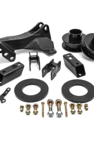Affordable ReadyLIFT 2.5" Leveling Kit w/Track Bar Relocation Bracket for 2011-2024 Ford Super Duty #66-2726