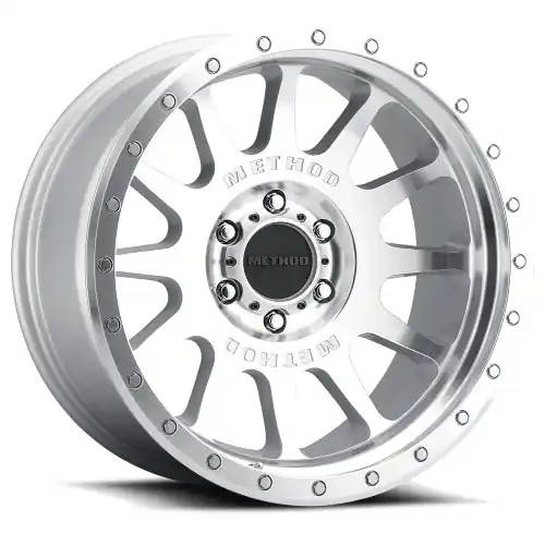 Method Race Wheels | MR605 NV | MACHINED / CLEAR COAT | 20x10 | -24 Offset | 4.55 Backspacing | 6x5.5 (6x139.7) | MR60521060324N Professional Grade