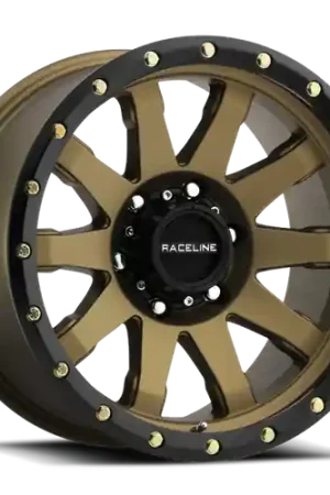 Raceline 934BZ Clutch 20x10in / 8x170 BP / -19mm Offset / 125.2mm Bore - Bronze Wheel Limited Edition