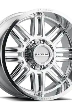 Today Only Raceline 948C Split 18x9in / 8x180 BP / 18mm Offset / 124.2mm Bore - Chrome Wheel