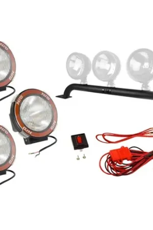 Free Returns Rugged Ridge Front Bumper Light Bar Kit 07-18 Jeep Wrangler JK