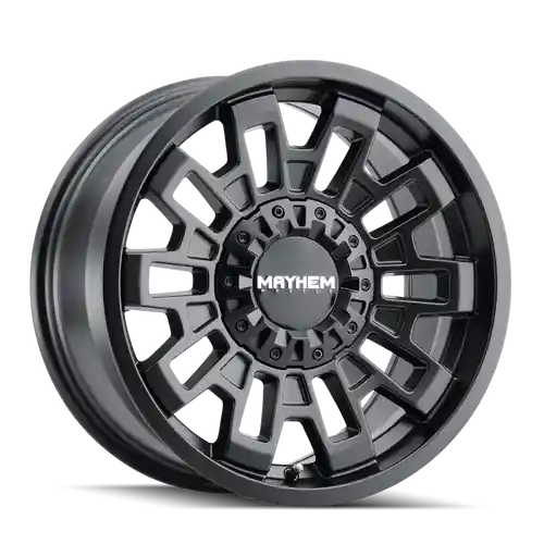 Mayhem 8113 Cortex 20x10 / 5x139.7 BP / -19mm Offset / 110mm Hub Matte Black Wheel No Minimum Order