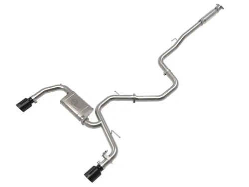 Original aFe Takeda Hyundai Elantra N 22-23 L4-2.0L (t) 3in 304 SS Cat-Back Exhaust w/ Black Tips