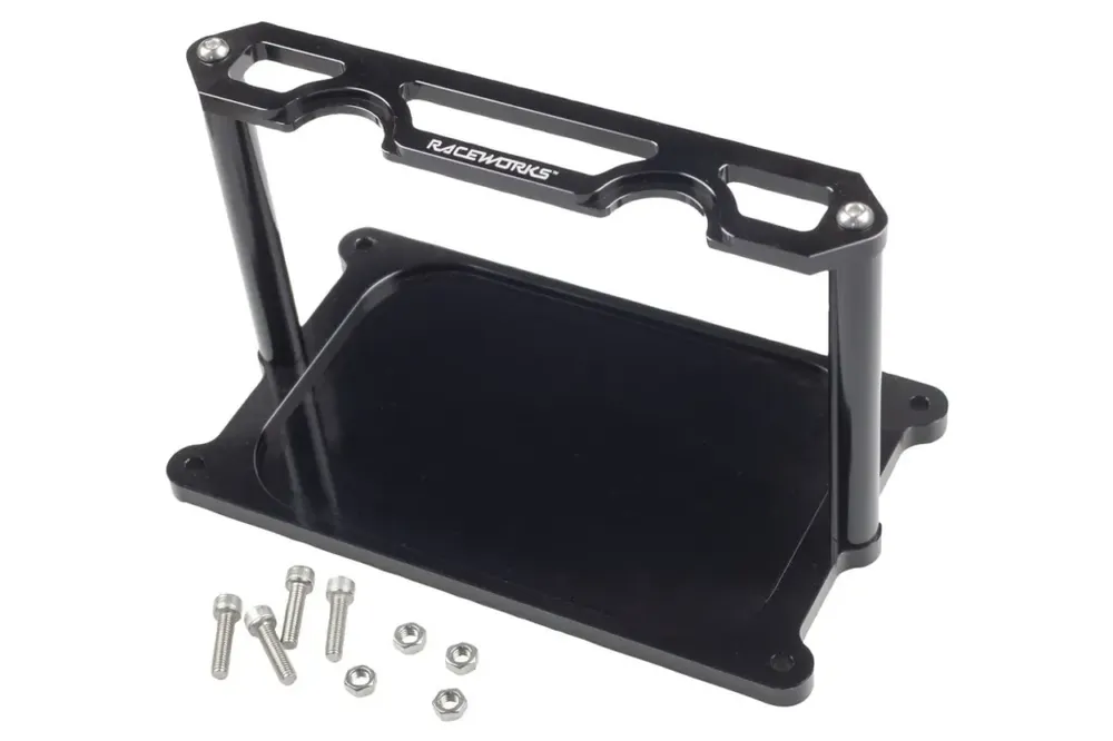 Hot Picks Raceworks Battery Mount Suit Optima 34/D34/D34M Black