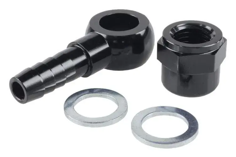 Raceworks Alloy 5/16'' Barb (AN-5) Banjo Set suit 044 Pump Don’t Miss Out