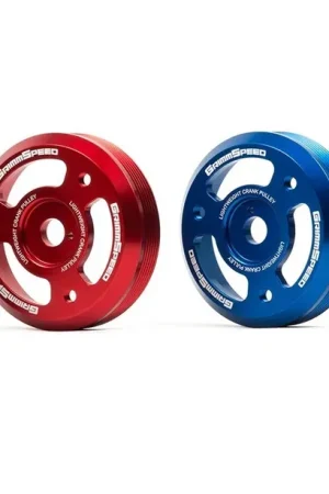 Grimmspeed Lightweight Pulley (BRZ/86, WRX 2015-21) Black No Minimum Order