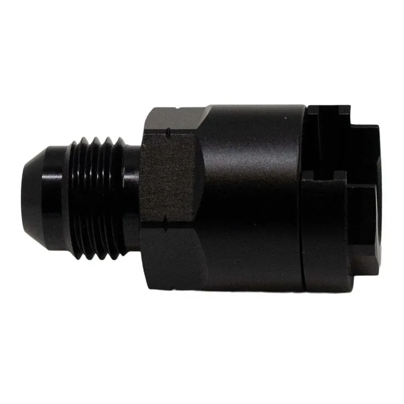 Limited Offer Deatschwerks 6AN to 3/8EFI Quick Connect Adapter Anodized Matte Black