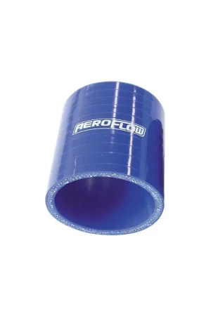 Aeroflow 95mm Straight Silicone Hose Coupler - Blue Bargain