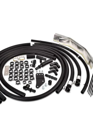 Hot Deal IAG Performance V3 Street Series AOS Replacement Hose Line and Hardware Install Kit (WRX 08-14/STI 08-20)