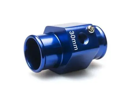 ProSport 30mm Water Temperature Sender Radiator hose Adaptor - Blue Price Cut
