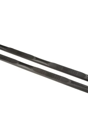 Holiday Sale Rugged Ridge 3in Round Side Step Black 18-20 Jeep Wrangler JL 4Dr