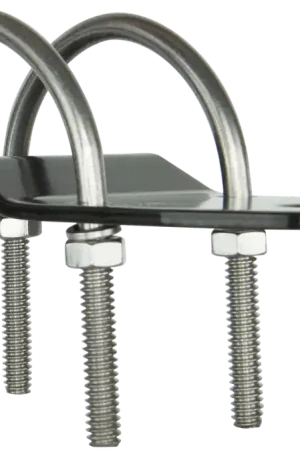 GME 3mm Bull Bar Bracket with "U" Bolts - Stainless Steel Grab Now