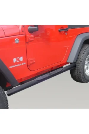 Rugged Ridge 4 1/4-In Oval Side Step Black 07-18 Jeep Wrangler JK Best Seller