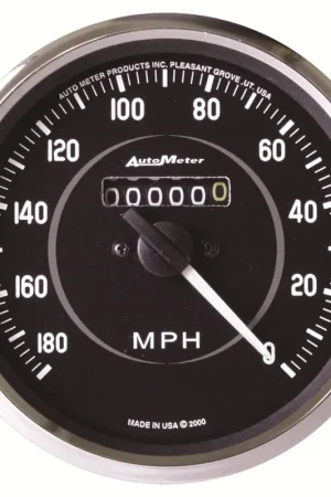 Autometer 4" Speedometer 0-180 MPH Mechanical Cobra Super Sale