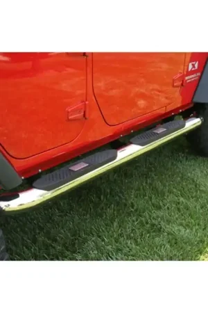 Rugged Ridge 4in Round Step SS 07-18 Jeep Wrangler Unlimited JK Hot Picks