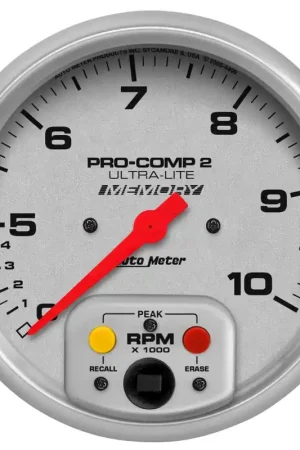 Autometer 5" In-Dash Tachometer 0-5-10K RPM Ultra-Lite Shop Now