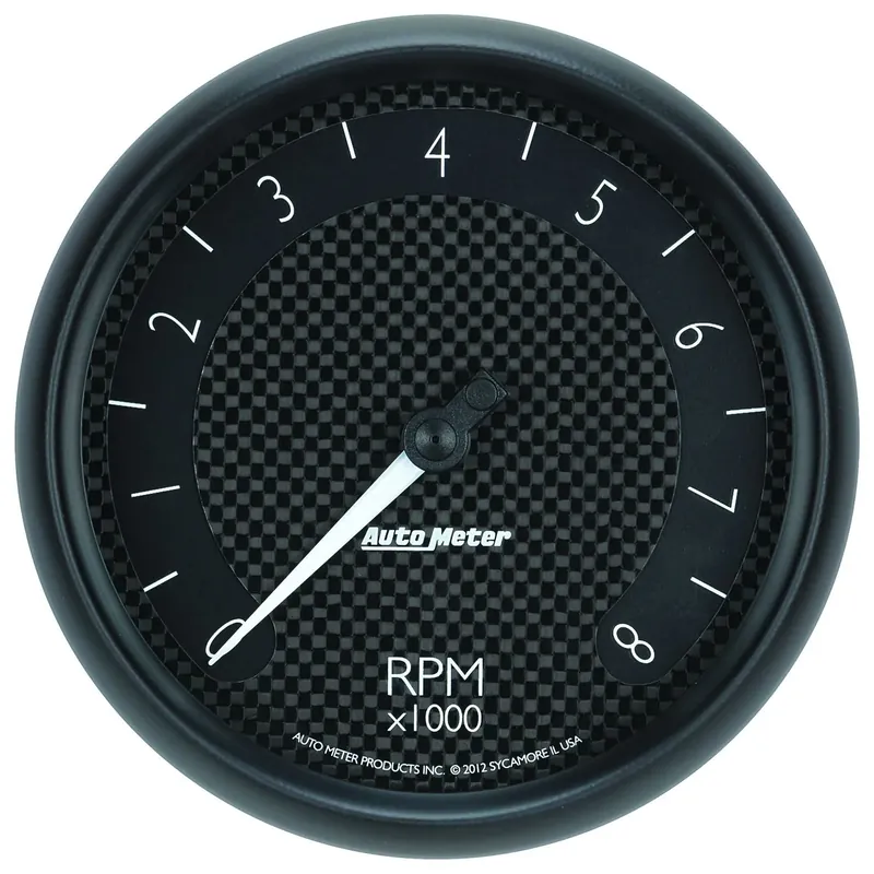 Top Rated Autometer 5" In-Dash Tachometer 0-8,000 RPM GT