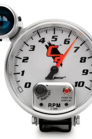 Last Chance Autometer 5" Pedestal Tachometer 0-10,000 RPM C2