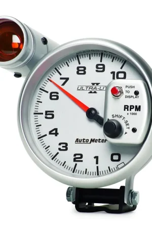 Genuine Autometer 5" Pedestal Tachometer 0-10,000 RPM Ultra-Lite II