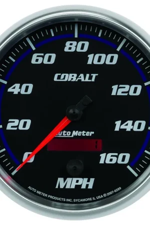 Autometer 5" Speedometer 0-160 MPH Electric Cobalt Grab Now