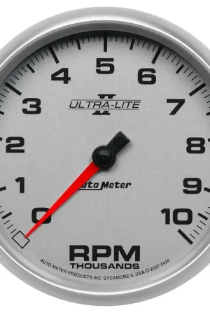 Best Choice Autometer 5" Tachometer 0-10,000 RPM Ultra-Lite II