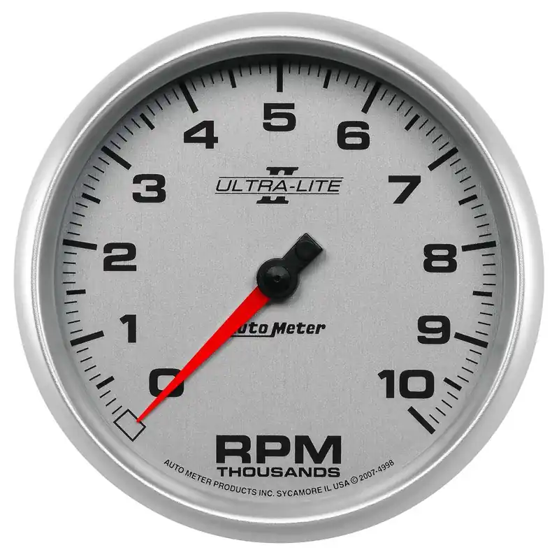 Best Choice Autometer 5" Tachometer 0-10,000 RPM Ultra-Lite II