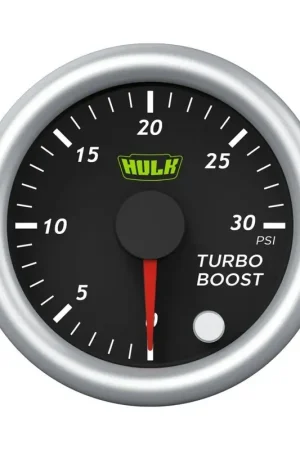Authentic Hulk 4x4 52MM Diesel Boost Gauge 0-30 PSI