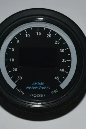 Andro Motorsports 52mm OLED Oil Pressure Gauge Free Delivery