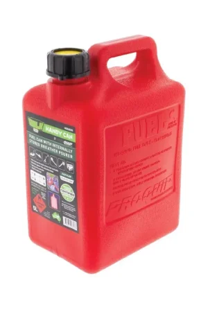 Shop Now Hulk 4x4 5L Plastic Handy Fuel Can Red with Pourer All Type Of Fuel