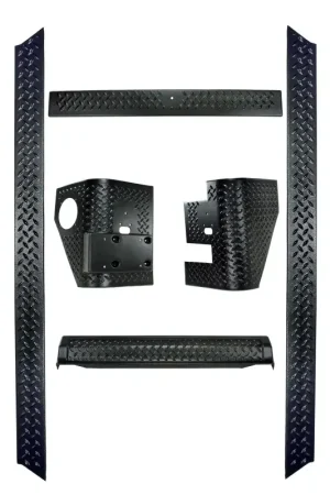 Time-Limited Rugged Ridge 6-Piece Body Armor Kit 97-06 Jeep Wrangler TJ
