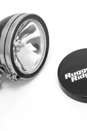 Rugged Ridge 6in Halogen Light Black Steel Housing High Quality