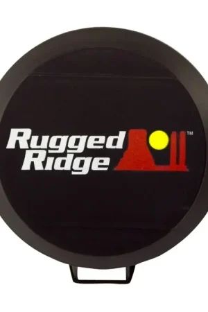 Rugged Ridge 6in HID Off Road Light Cover Black Direct From Factory
