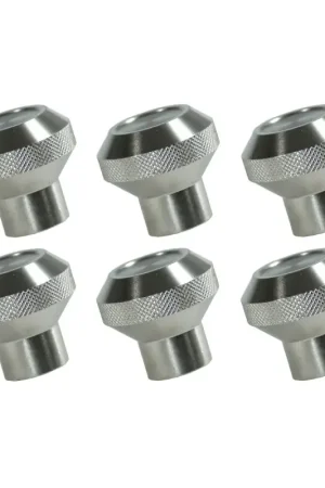 Original Rugged Ridge 76-86 Jeep CJ Billet Stainless Steel Dash Knob Set