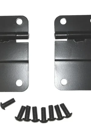 Editor’s Pick Rugged Ridge 76-86 Jeep CJ Black Lower Tailgate Hinge Set