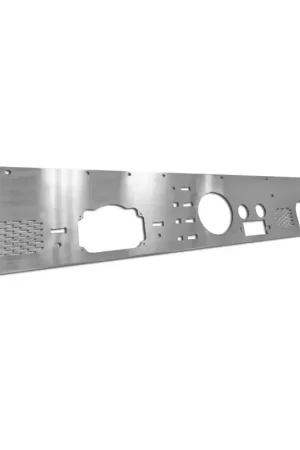 Rugged Ridge 76-86 Jeep CJ Stainless Steel Dash Panel w/ Gauge / Radio / Speaker Cut-Outs Certified