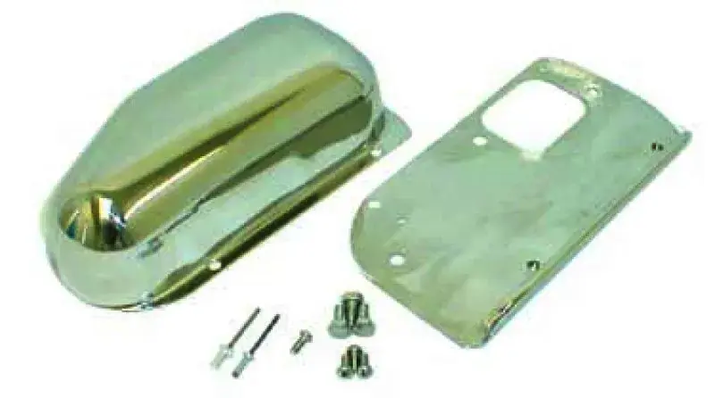 Rugged Ridge 76-86 Jeep CJ Stainless Steel Wiper Motor Cover Kit Shop Now