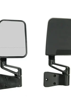 Markdown Rugged Ridge 87-02 Jeep Wrangler YJ/TJ Black Dual Focus Door Mirror Kit