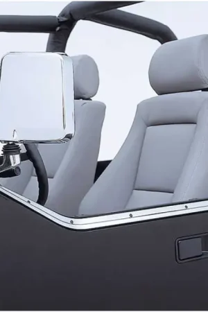 Save Now Rugged Ridge 87-95 Jeep Wrangler YJ Stainless Steel Half Door Retaining Channel